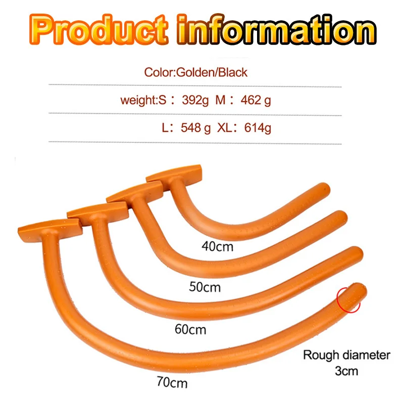 Long Silicone Anal Dildo For Men And Women Soft Butt Plug_voghion.com
