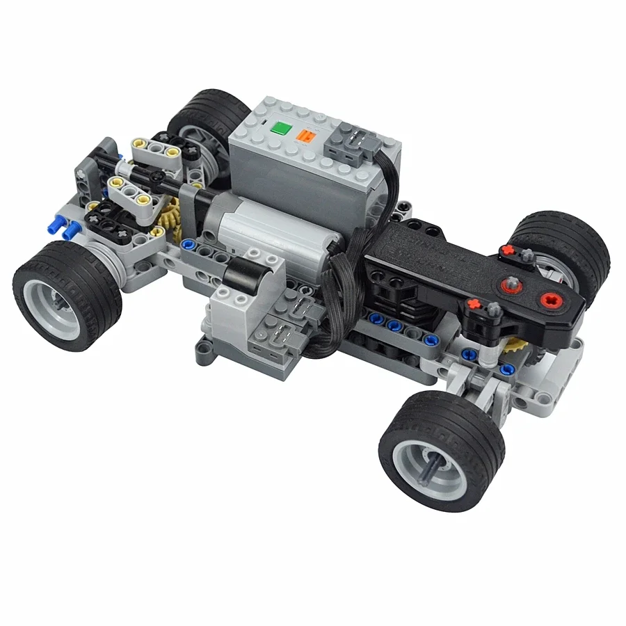 Châssis Monster Motor Set B, composants électroniques et roues