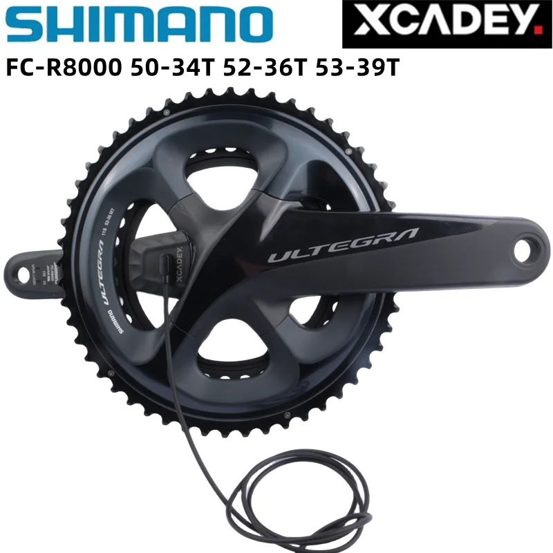 

Shimano Ultegra R8000 Doul Power Crankset XCADEY Power Meter Ultegra 170mm 2x11s 110BCD Road Bike Bicycle Power Crankset