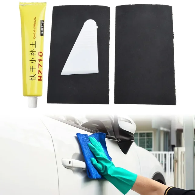 1SET For Most Car Paint Pen Damage Repairing Car Body Putty Scratch Filler Smooth Painting Pen Scratch Repair Tool Accessory 2