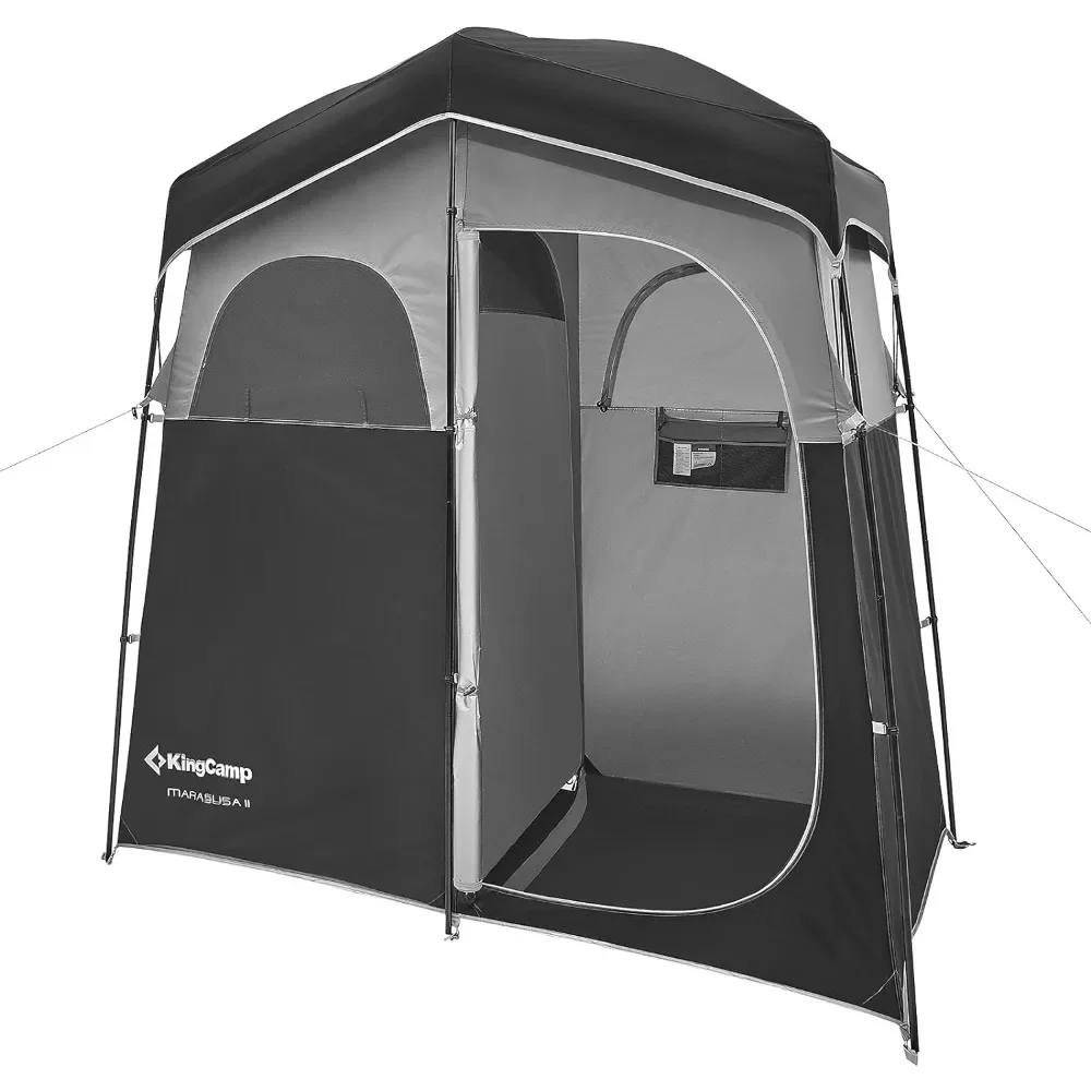 

Camping Shower Tent Oversize Space Privacy Tent Portable Outdoor Shower Tents for Camping with Floor Changing Tent Freight free