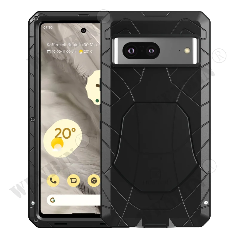 Aluminum Metal Case For Google Pixel 7 Pro 6 Pro 5 XL Cover Shockproof Shell Coque Funda