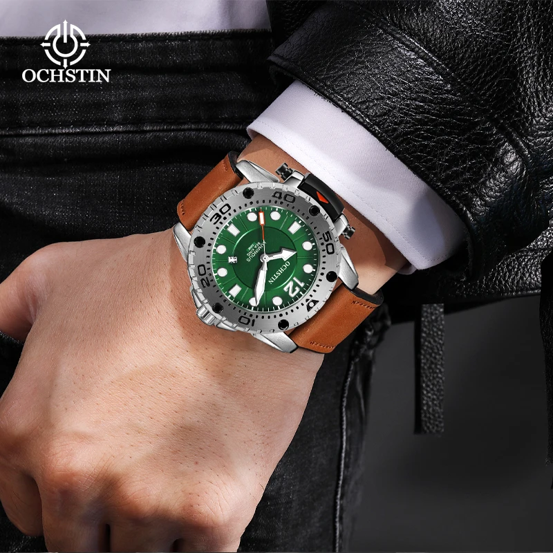 OCHSTIN Cross Border New Multifunction Quartz Movement 2024 Mariner Series Sport Street Men's Quartz Watch