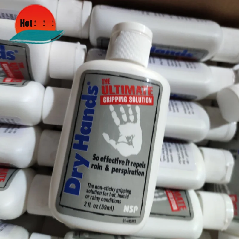 

59ML Dry Hands Antiskid Sweat Absorbing Dry Hand Liquid For Sport Grip Pole Dancing Baseball Golf Tennis Rain Motion Gymnastics