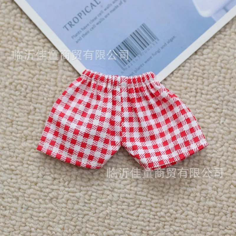 Labubu Doll Clothing Versatile Pants 17cm Plush Doll Clothing Accessories Labubu I II Idol Doll Sitting Party Accessories