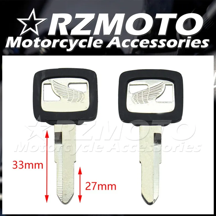 Motorcycle Keys Uncut Blank Replacement Key For Honda CB600 CB1000 VETC CB400