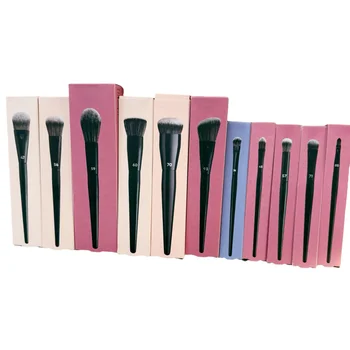 Pennelli per trucco professionale Cipria nera Fard Contorno Ombretto Vinco Miscelazione Strumenti cosmetici con scatola