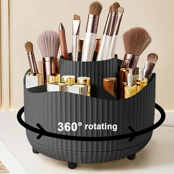 Rotating Makeup Brush Organizer 1
