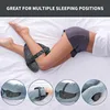 Memory Foam Leg Knee Foam Support Pillow Side Sleeper Sciatica Orthopedic Sciatica Back Hip Relief Pillow For Bed Sofa 4
