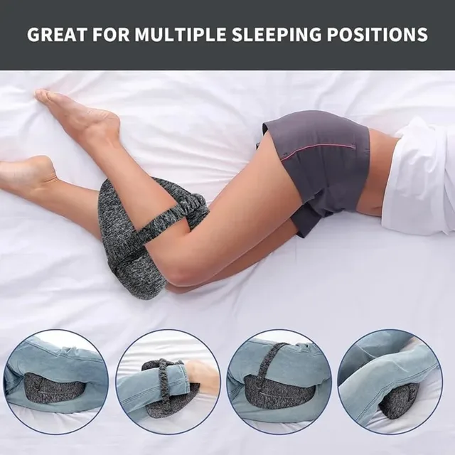 Memory Foam Leg Knee Foam Support Pillow Side Sleeper Sciatica Orthopedic Sciatica Back Hip Relief Pillow For Bed Sofa 4