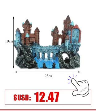 Title 5, Plant rockery multi-style aquarium decorations,...