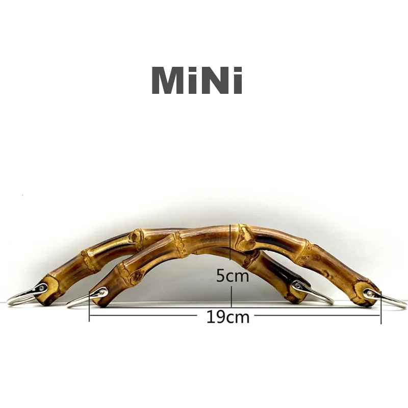 Bamboo Handles Purse Handles Handbag Handle for Bag Making Purse Handle Replacement U Shape a Pair per lot 12.5cm wholesale