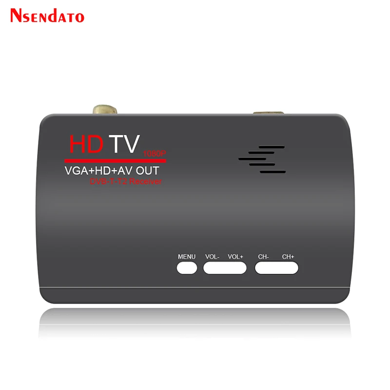 Satélite Digital Receptor 1080P HDMI DVB-T2 Tv-Box VGA / Av