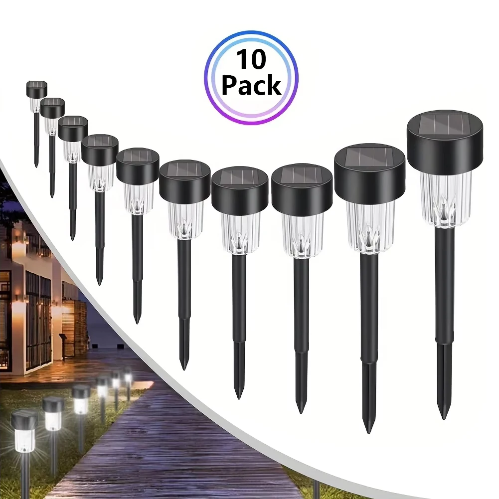 10 Pack Solar Garden Lights 1