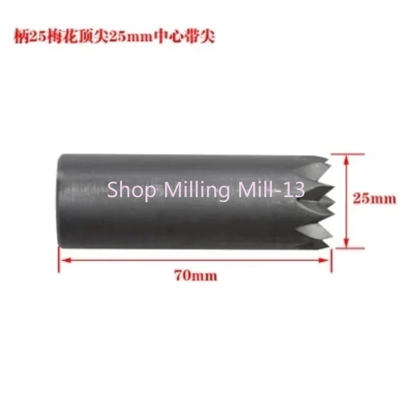 Woodworking Lathe Accessories Plum Blossom Thimble Top Bead Chuck Tail Rotary Tool Rest Miniature Small Straight Handle Tail 1pc