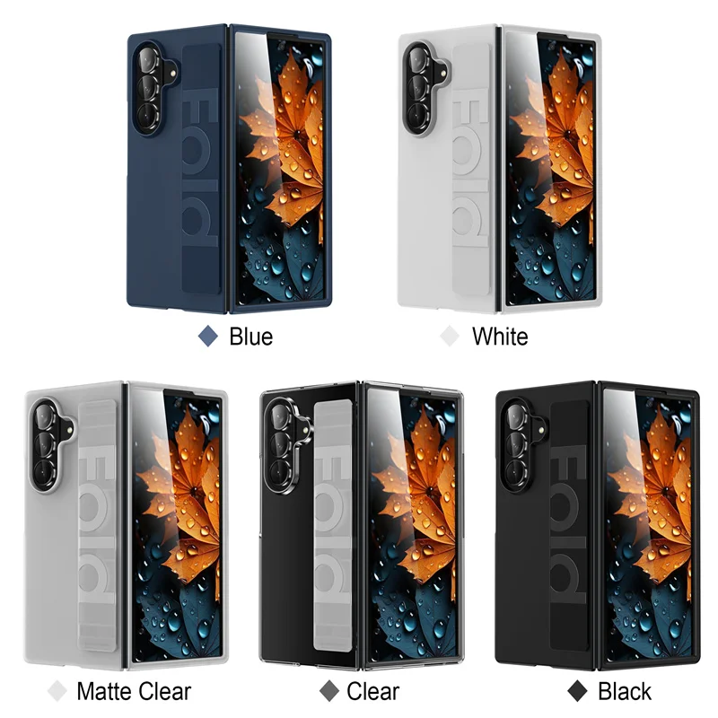 Ultra Thin Hard Case with Built-in Strap & Hinge Guard | Shockproof Slim Fit Rugged Protection Cover