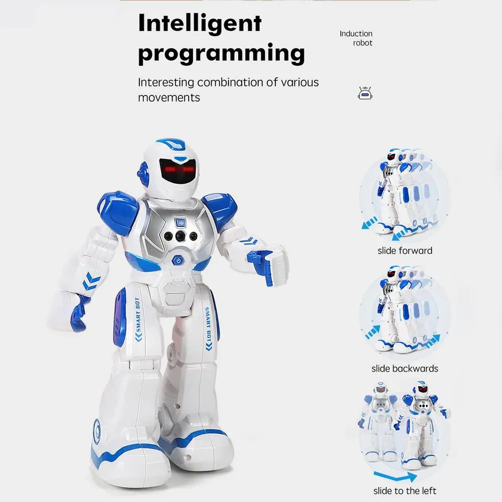 2021 Hot RC Robot Smart Action Walk Singing Dance Action Figure Gesture Sensor Toys Gift for Children 2