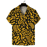 Mens Designer Clothing 3D Print Shirt Oversized Summer 2024 Travel Hawaii Beach Hawaiian Harajuku Pattern Camisa Masculino Lapel 1