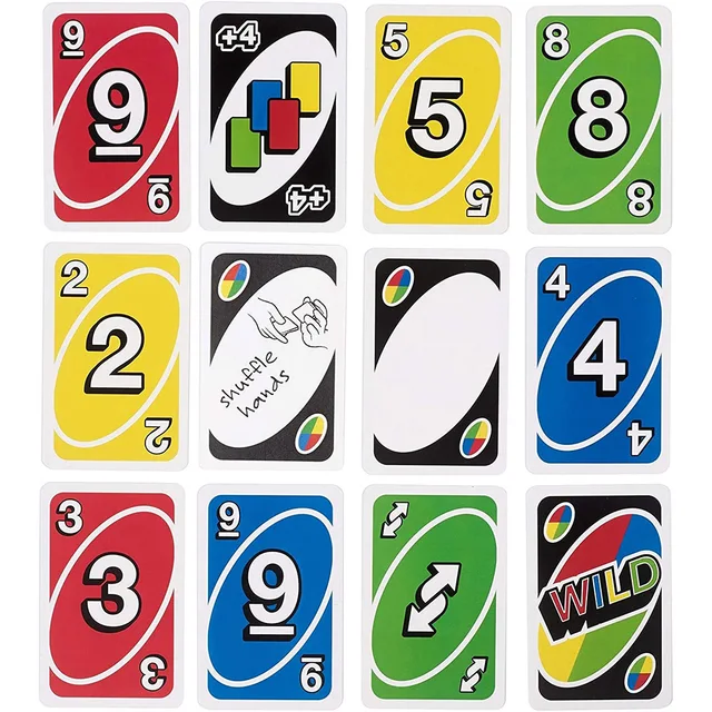 Mattel uno dos flip! Família multiplayer jogo de cartas