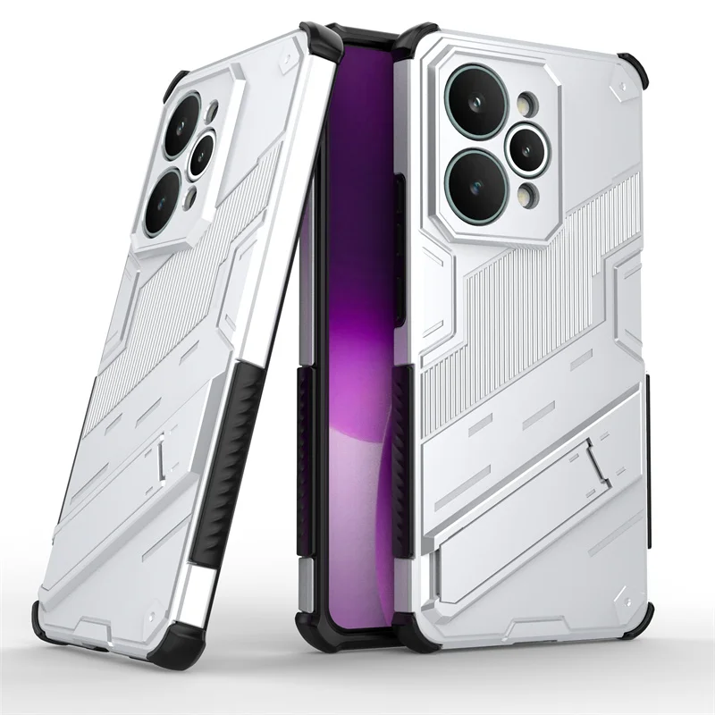 Magnetic Armor Shockproof Kickstand Phone Case - Enhanced Protection with Back Cover s