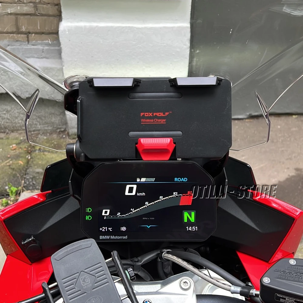 R1200GS BMWナビ純正ホルダー用ワイヤレス充電 R1250GS 1300