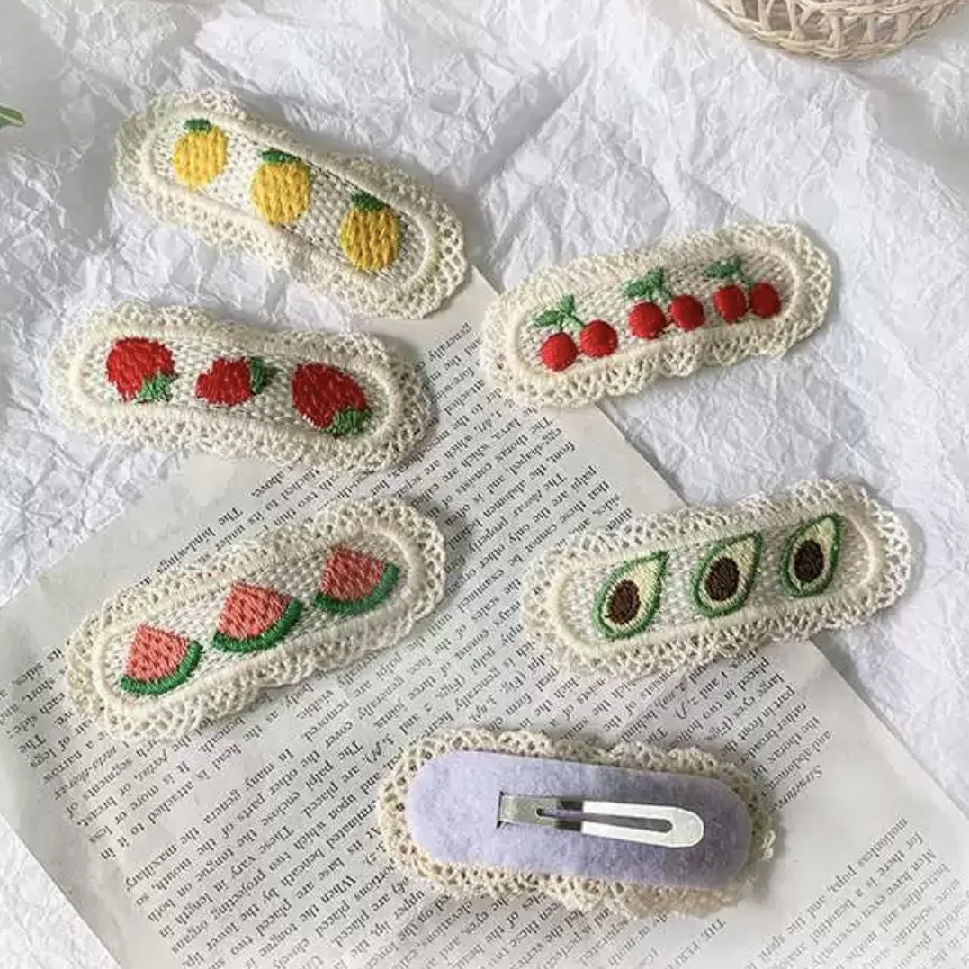 Elegant Lace Hollow Hair Clips - Stylish Accessories