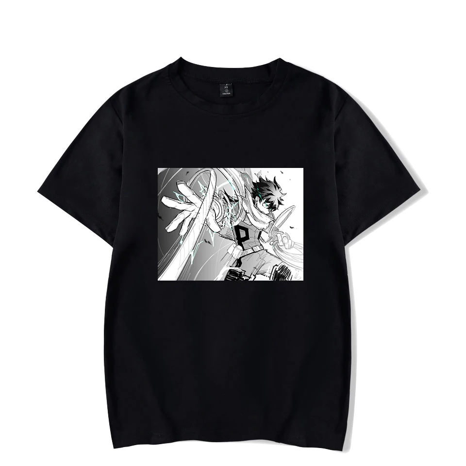New Anime Shirts My Hero Academia Manga Midoriya Izuku Design T Shirt