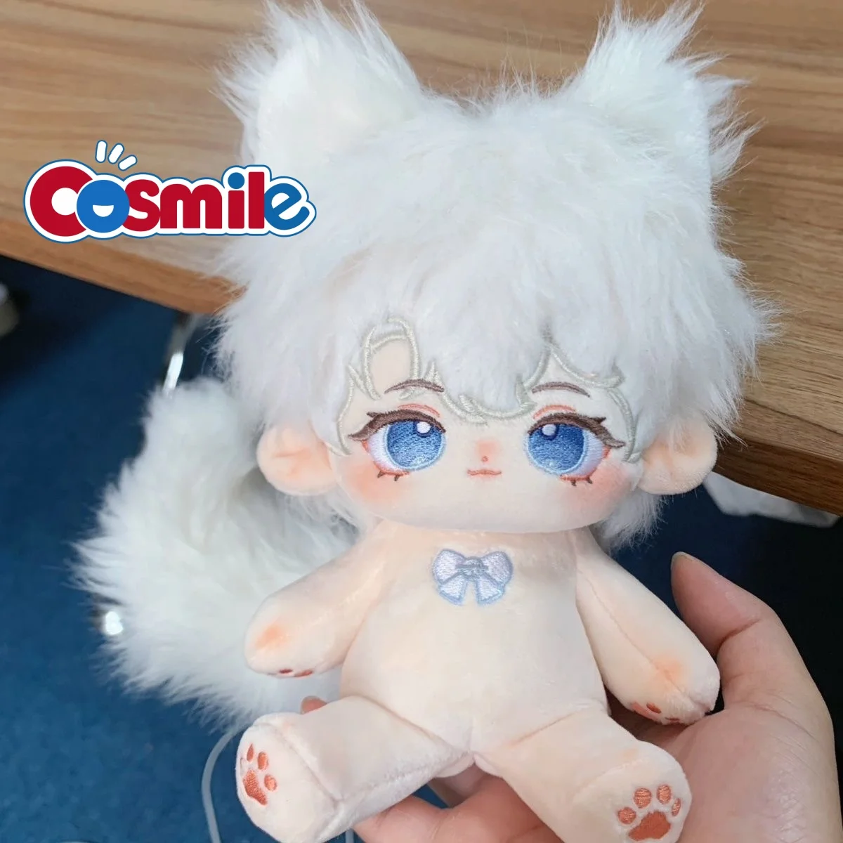 

Cosmile Monster Handsome Boy White 20cm Plush Doll Body Toy Cosplay Anime Accessories Cute PDD