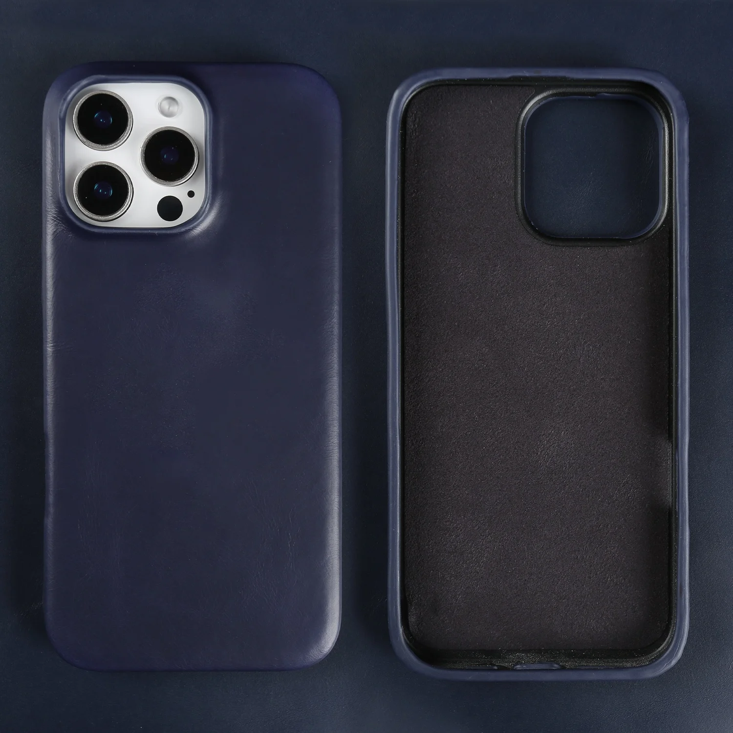 Luxury Vintage Genuine Leather Phone Case - Retro Edition