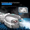 RC Centipede Spray Mist RC Insect  With LED Music Electronic Robot Remote Control Animal Kids Halloween Easter Toys USB Charge 3