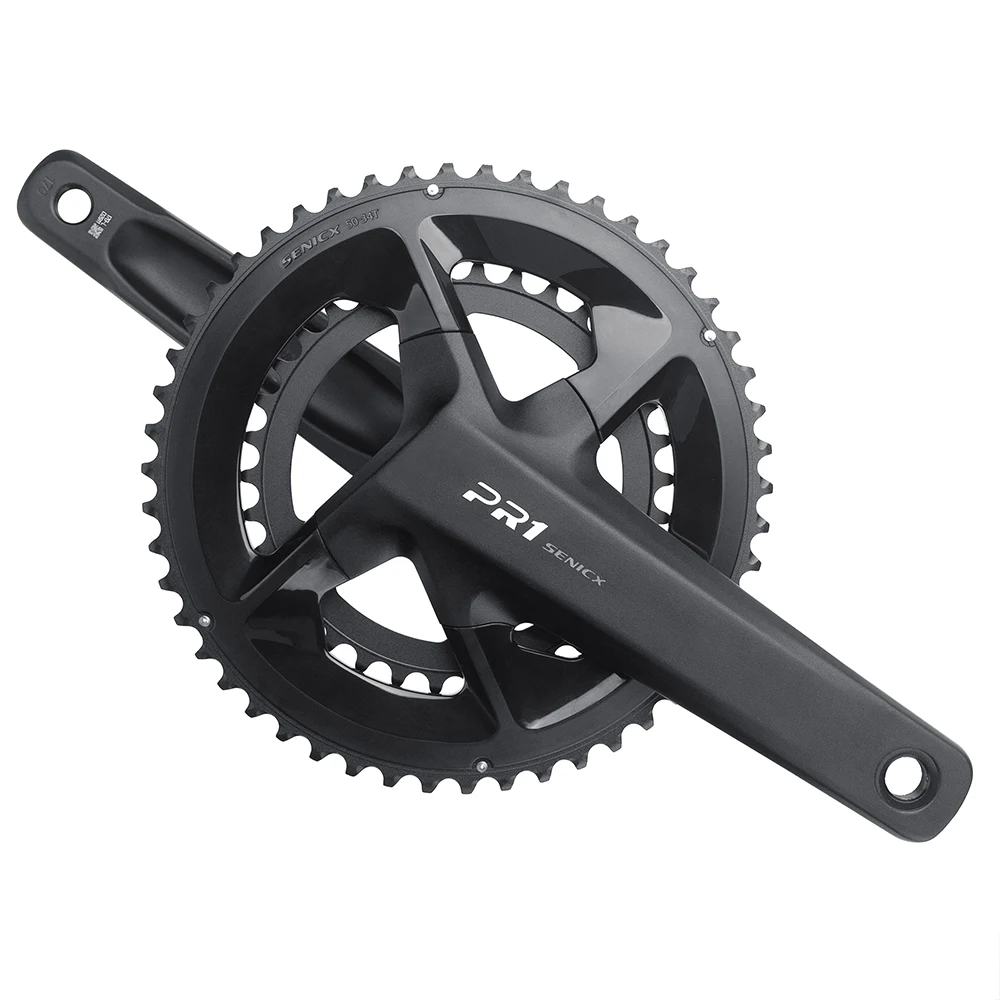 Senicx PR1 軽量クランクセット SENICX PR1 Road Bike Crankset 170mm Length Bicycle DUB Crank