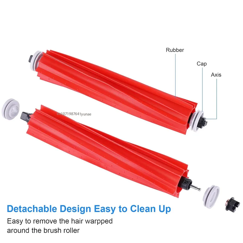 Premium Floor Roller Brush Accessory for Robotic Vacuum Cleaners