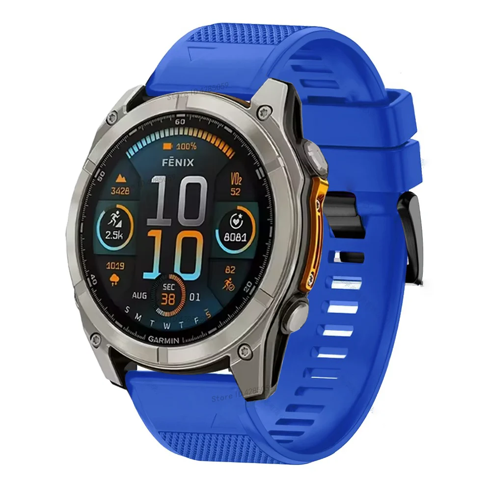 Versatile Quick Release Silicone Smartwatch Strap Bracelet Wristband