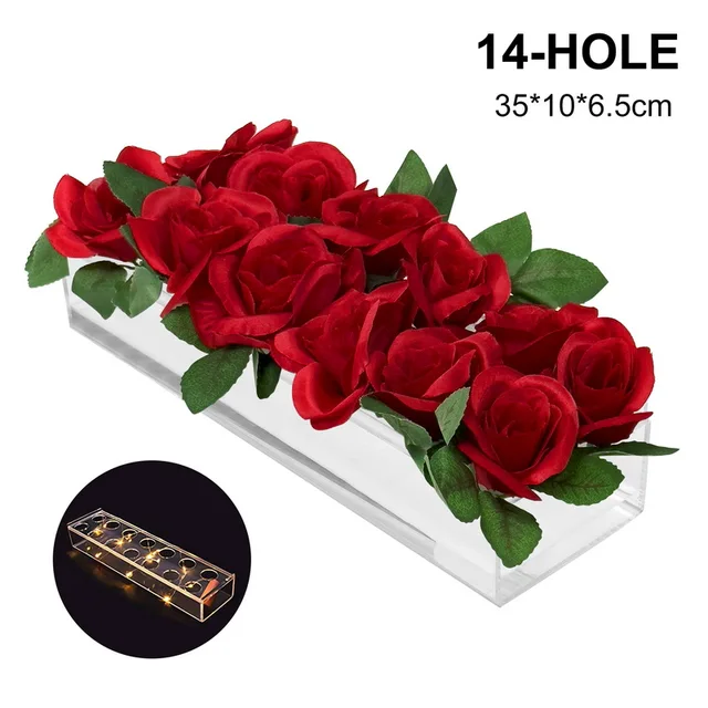14 holes-with led