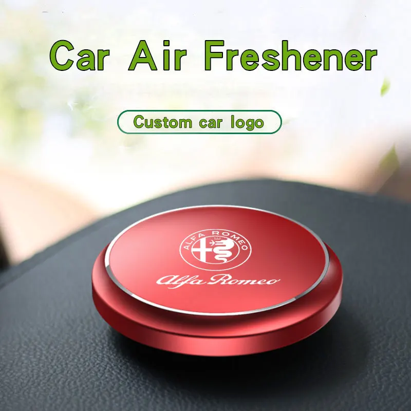 Alloy Car UFO Air Freshener with Long-Lasting Fragrance