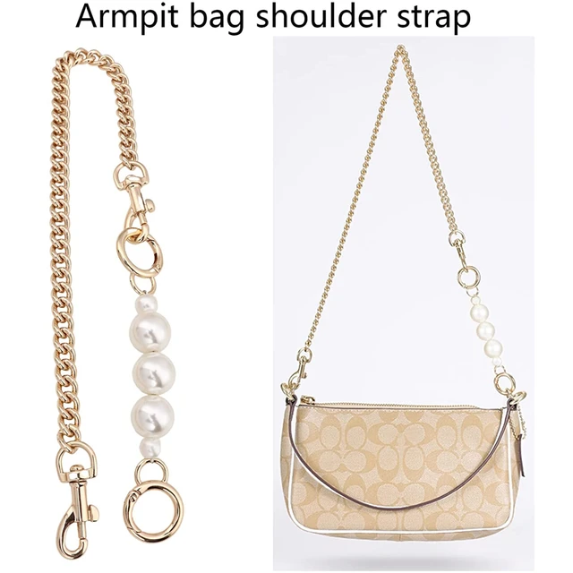 WUTA Bag Strap Extender Pearl Extenders Chain for LV for COACH Purse  Handbag Shoulder Straps Convert Crossbody Bag Accessories - AliExpress