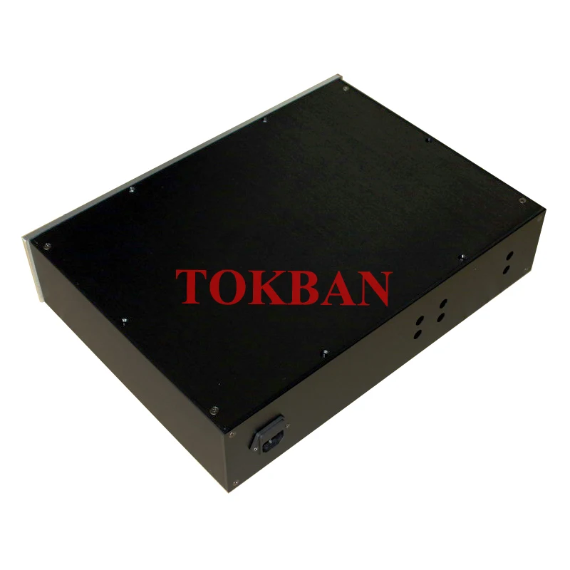 Tokban Audio WA51 425*90*312mm All Aluminum Amplifier Chassis Enclosure DIy Vacuum Tube Amplifier Case Shell 4