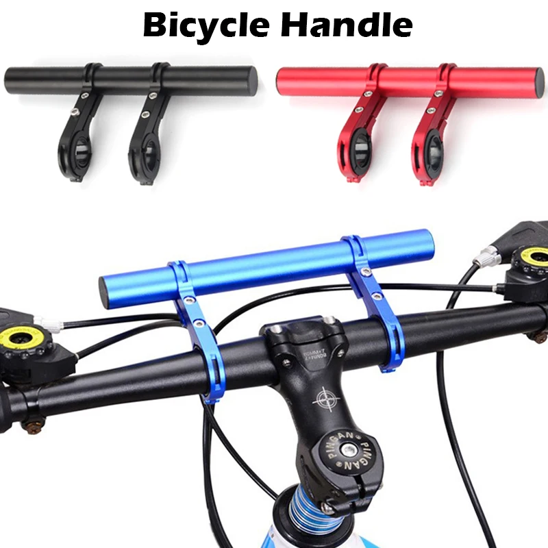 Bike Handlebar Extension Shelf Single/Double Bicycle Bracket Aluminum Alloy Multifunction Expansion Bracket Bike Accessories bicycle handlebar extender bicycle handlebar extension bicycle bracket bicycle accessories