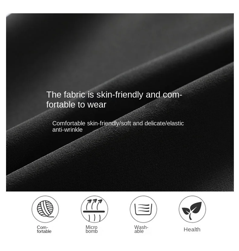 Description Picture 6 of item2024 Autumn/Winter Thick Men's Casual Pants Straight Loose Fashion Trend Business Versatile 9-point Suit Pants