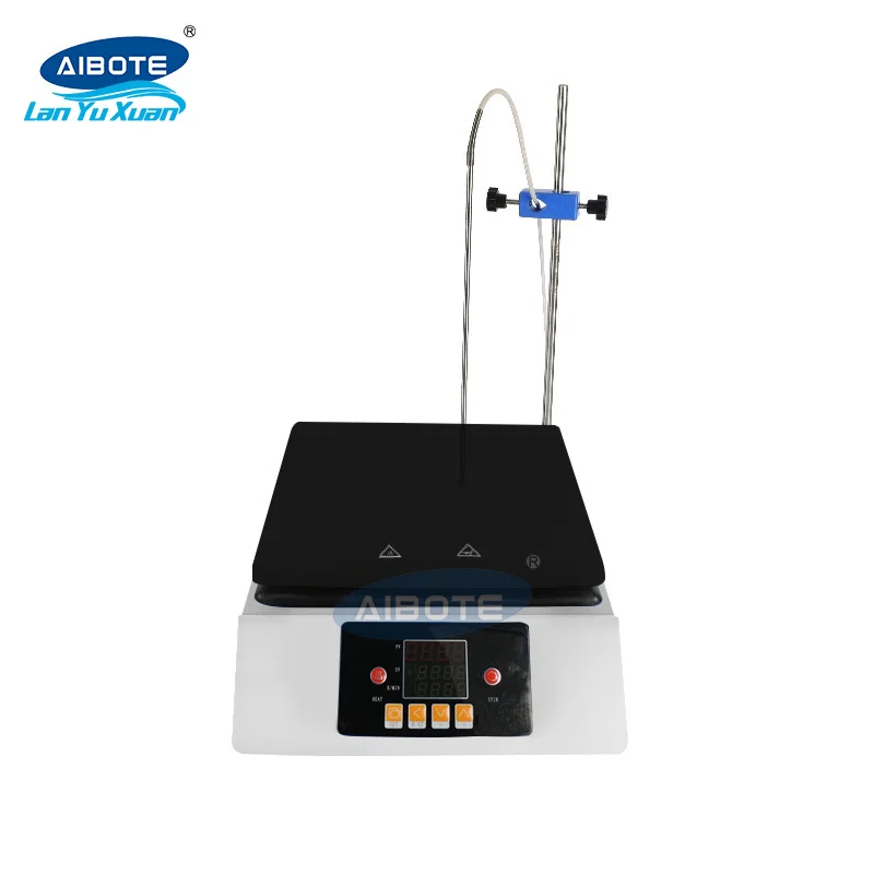 110v display stirring hotplate with ceramic  magnetic stirrer timer