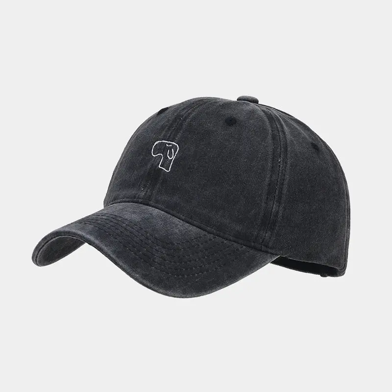 

Cotton Cartoon Dog Embroidery Casquette Baseball Cap Adjustable Outdoor Snapback Hats for Men and Women 201