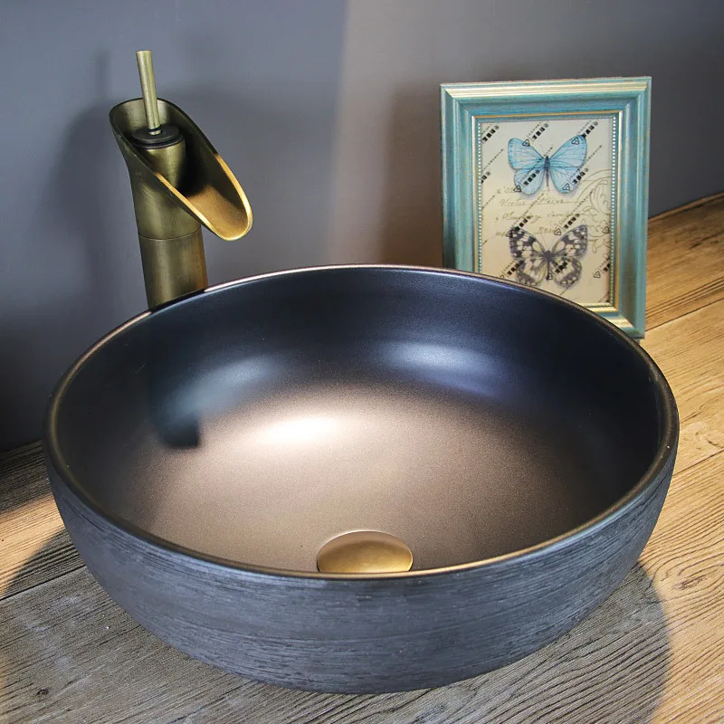 table-basin-single-basin-round-ceramic-basin-light-luxury-creative-art-wash-inter-platform-basin-household-wash-basin