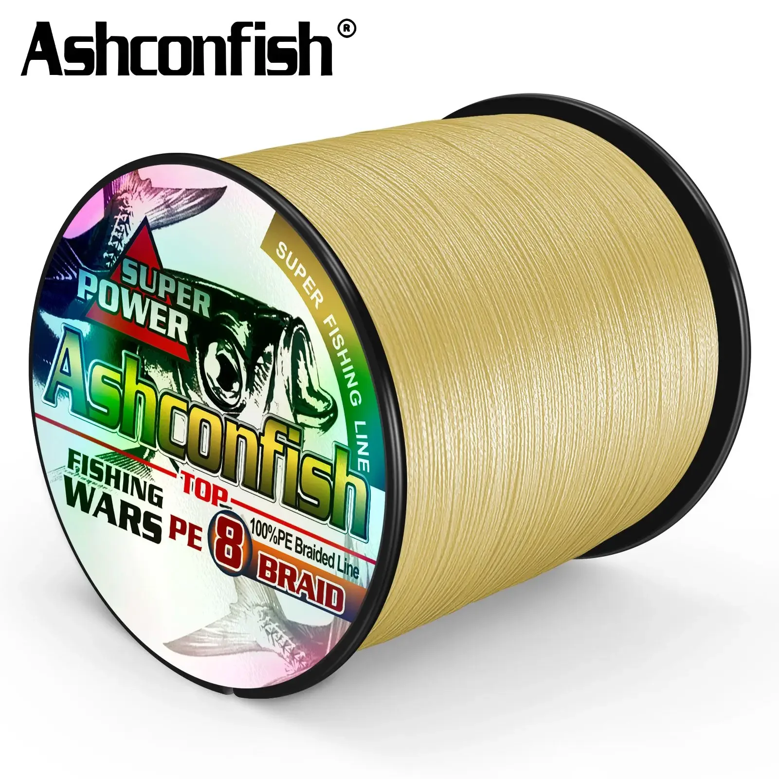 Ashconfish 2000M 8 Strands Braided Fishing Line 8 thread cord fishing rope Braid PE Multifilament Fishing Line Winter 6-300LB fishing line