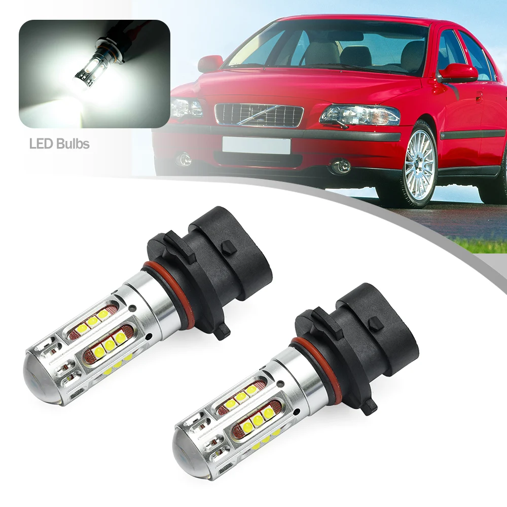 2 Pz Per Tesla Roadster Vw Phaeton Porsche Carrera Gt Mg Tf Lotus Elise Led Faro Anteriore Lampadine Fendinebbia Canbus Error Free