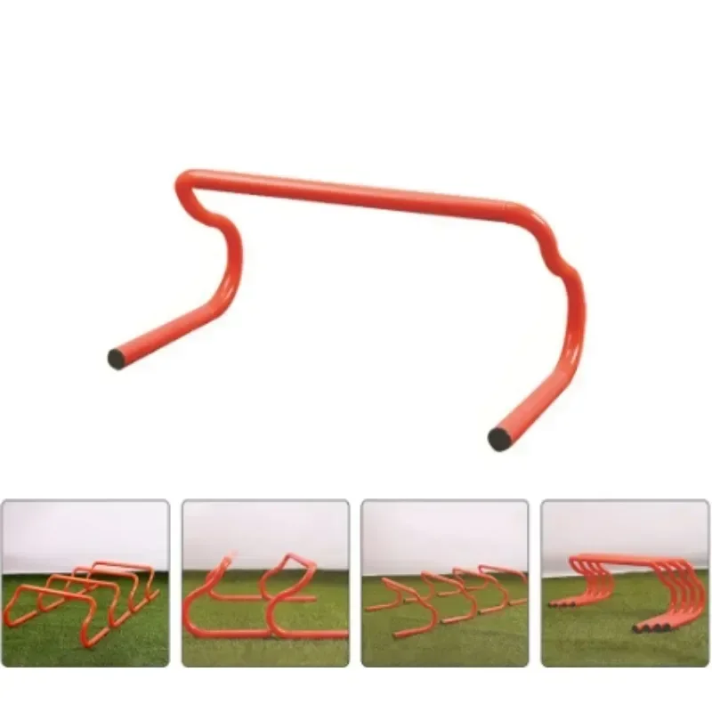 Foldable Speed Hurdles Adjustable Height Football Training Mini Jumping Bars Portable Agility Hurdle Outdoor Sports Accessories