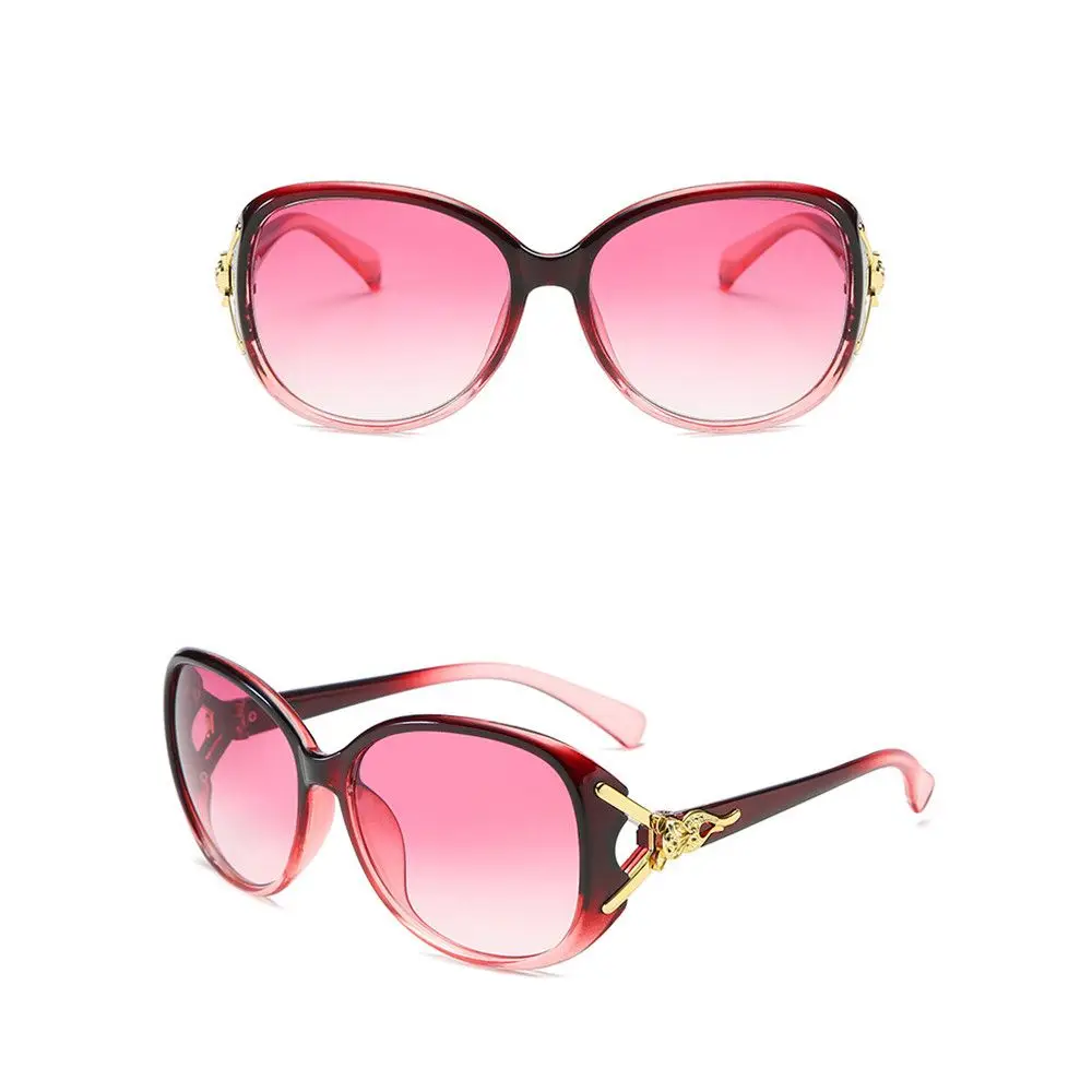 Sunglasses Ladies Anti-Ultraviolet Jade Crystal Texture Sun Glasses Gradient Black Outdoor Sunglasses Oculos Sol_voghion.com