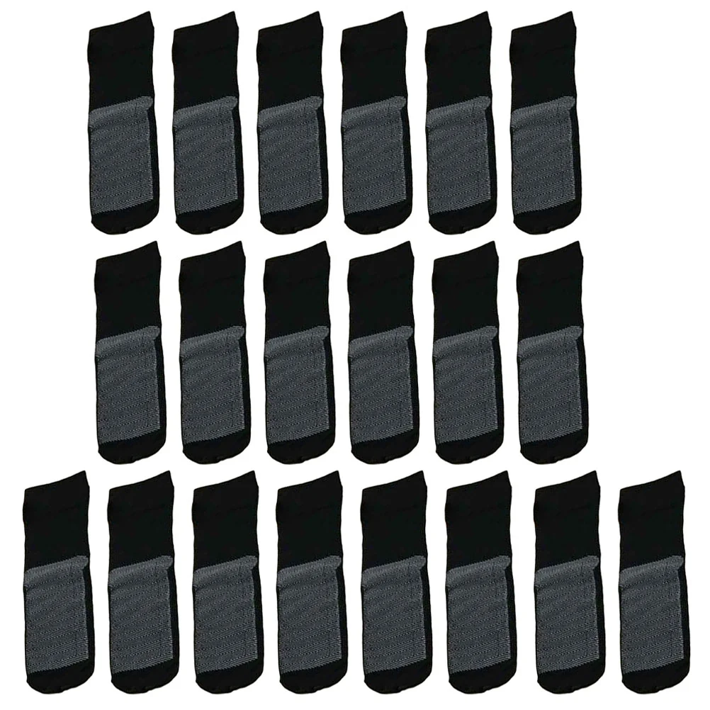

10 Pairs Stockings Black Silk Soft Velvet Socks Ladies Women Sweat Absorbing
