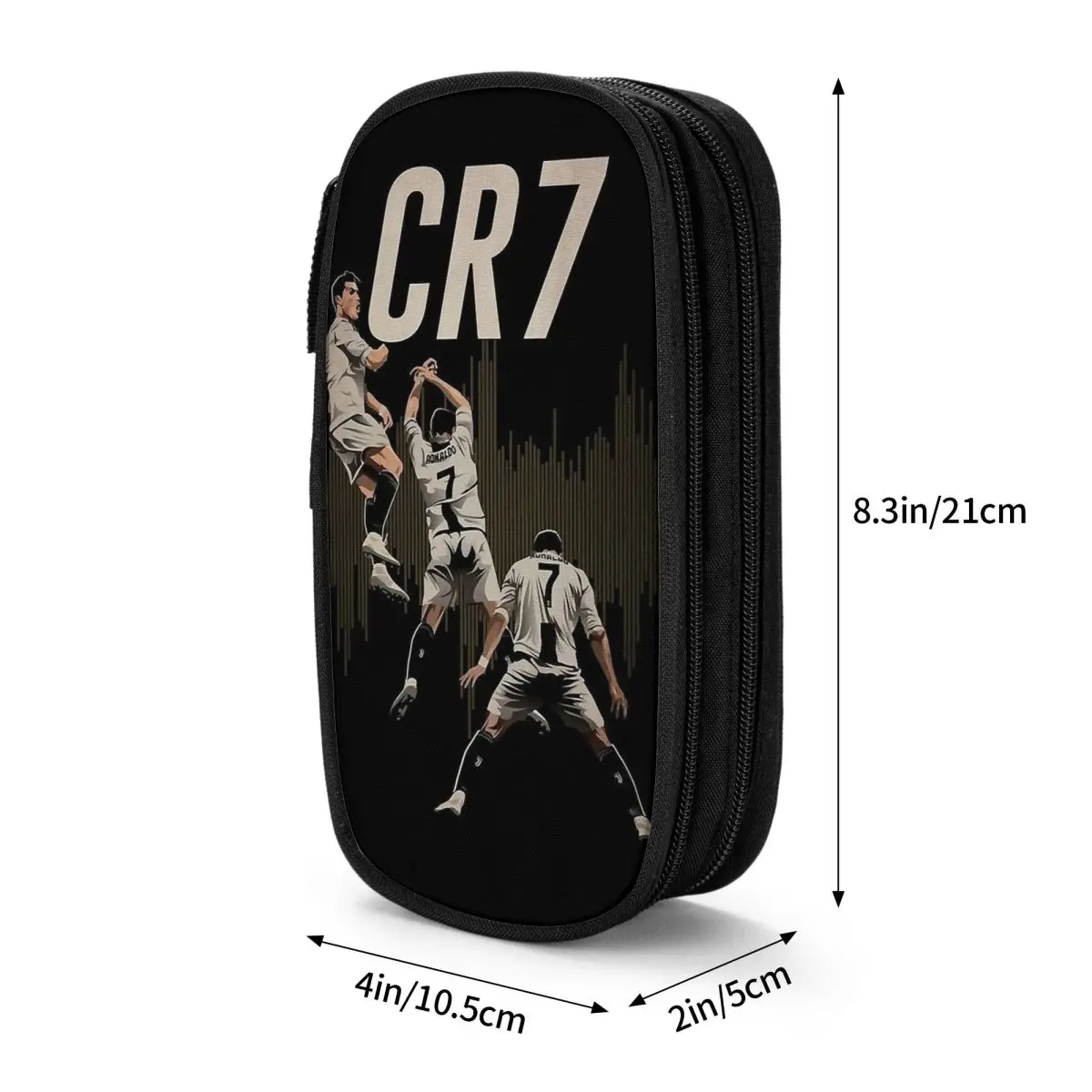 Pencil Case CR7 Football Soccer Large Storage Student Gift