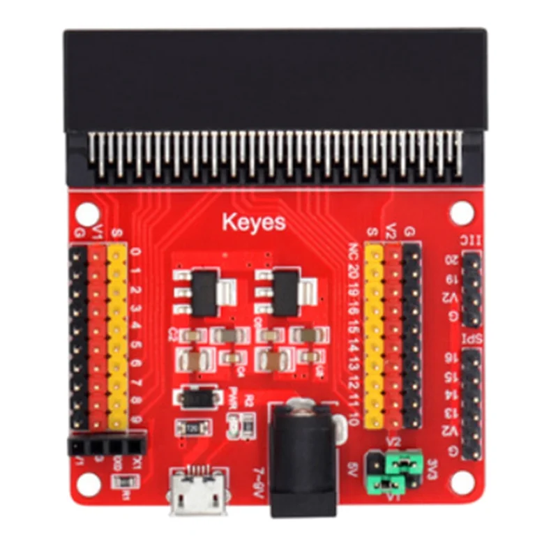 

Micro: Плата расширения для датчика бит V2 3,3 В 5 В, программирование DIY, обучающий модуль