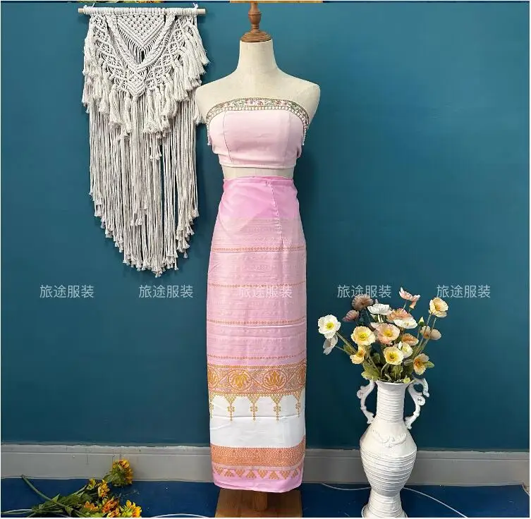 

Новая модная одежда Dai Xishuangbanna танцевальная Этническая Одежда